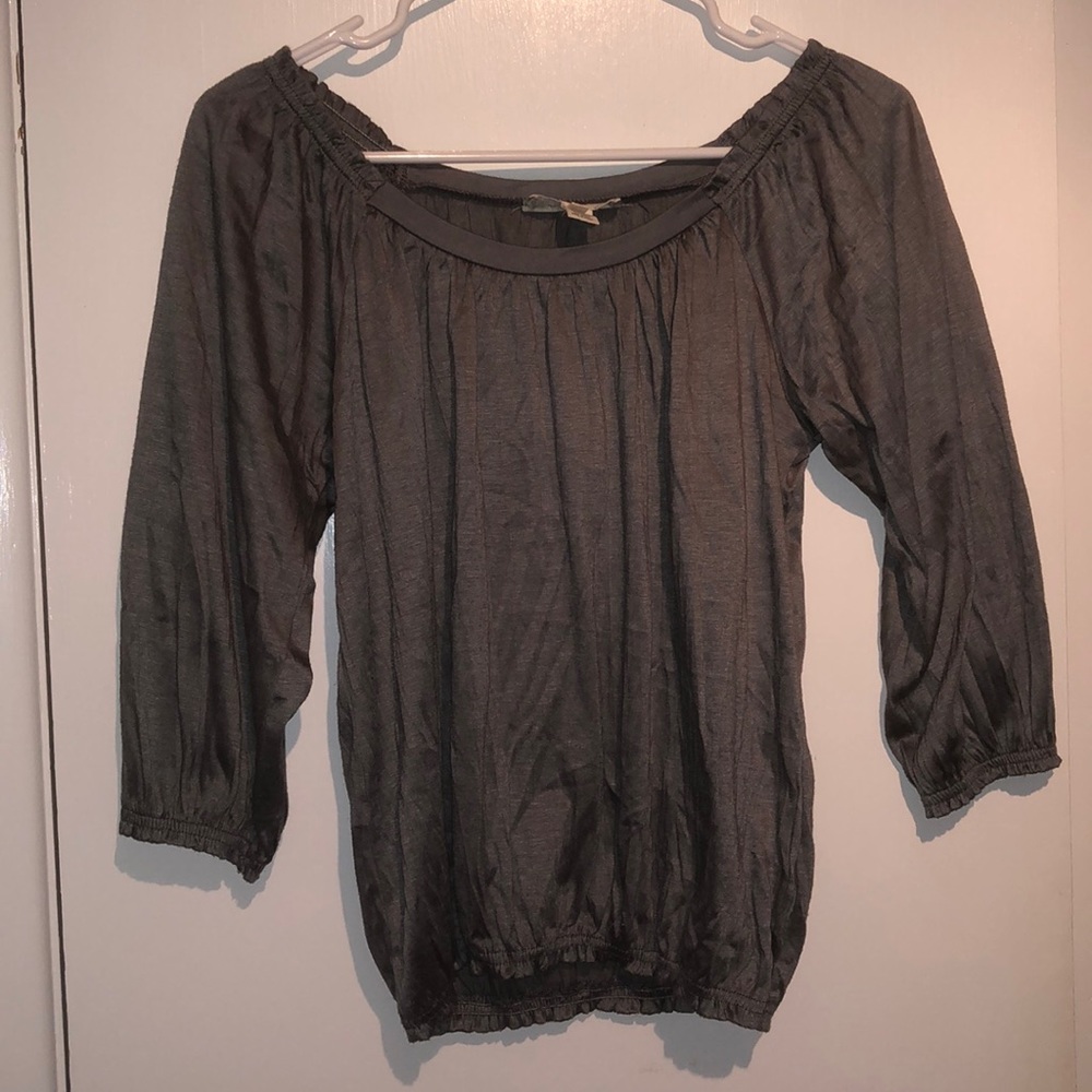 Gray Blouse